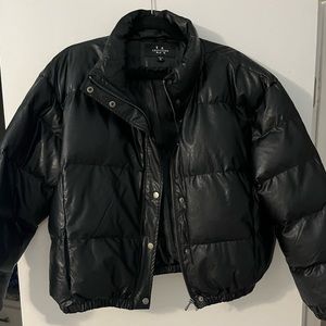 Coalition LA cropped puffer jacket